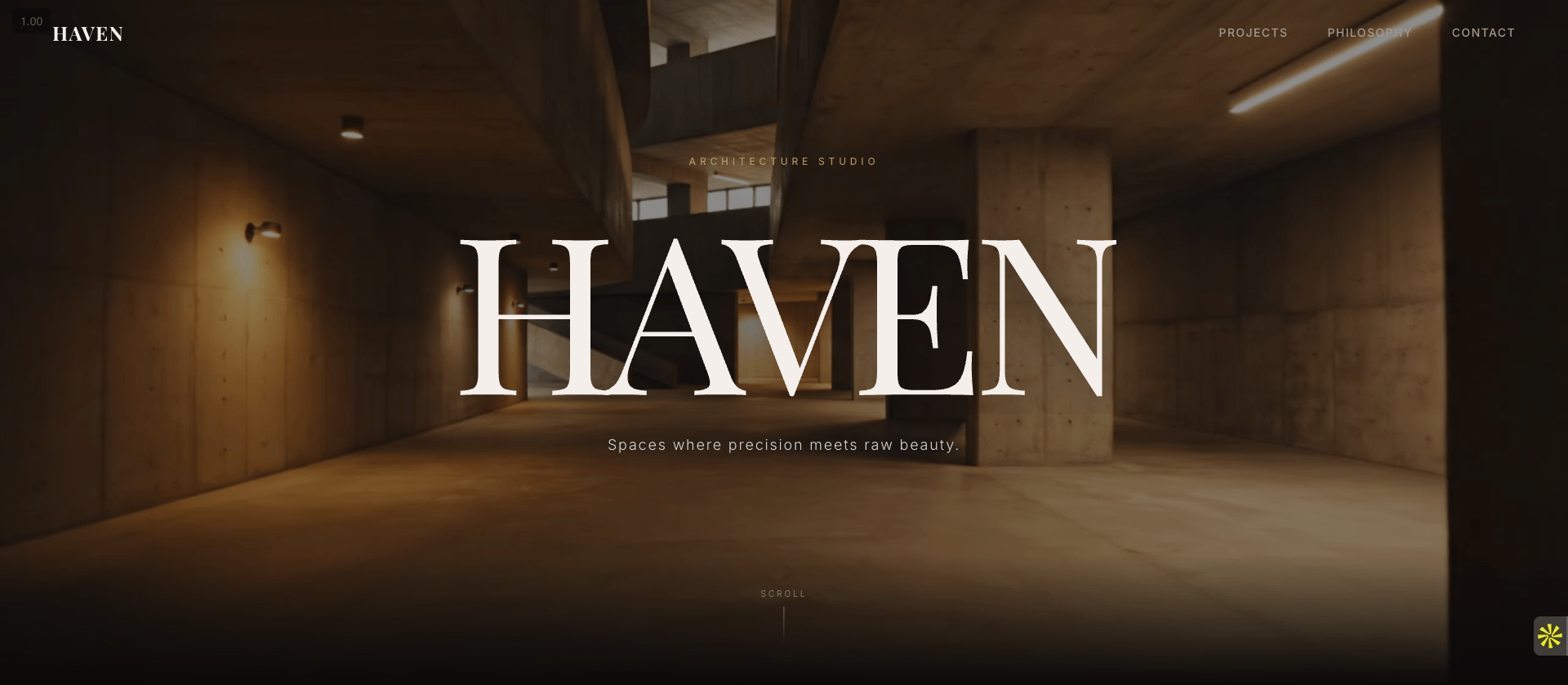BuildArch Studio website screenshot