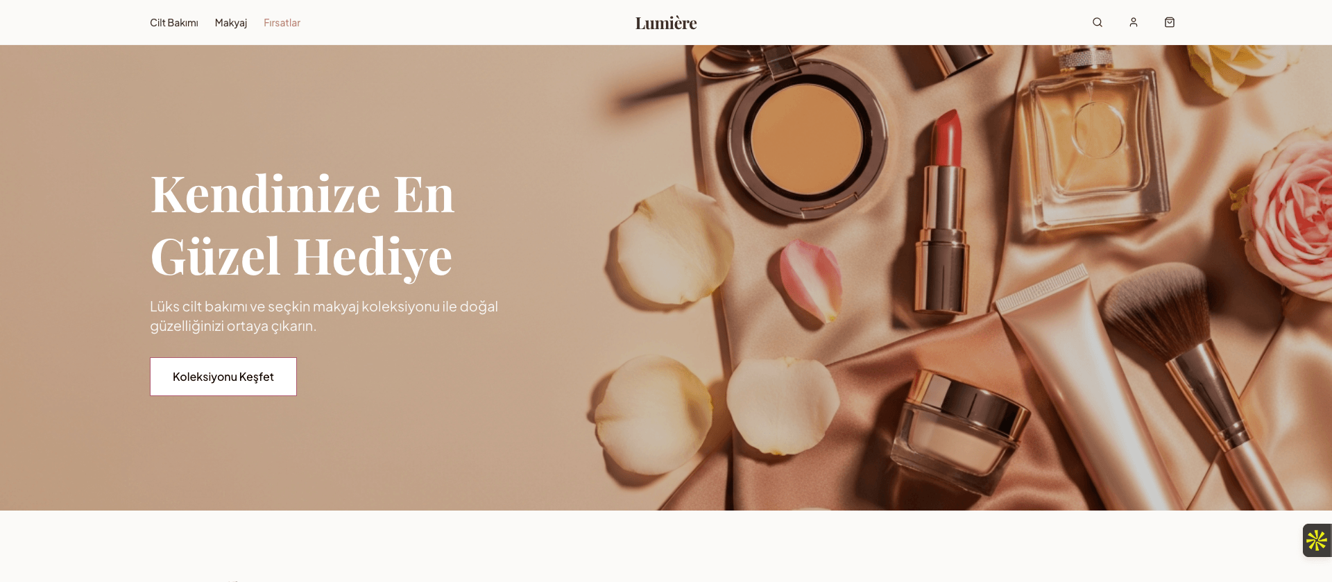 BeautyHub Salon website screenshot