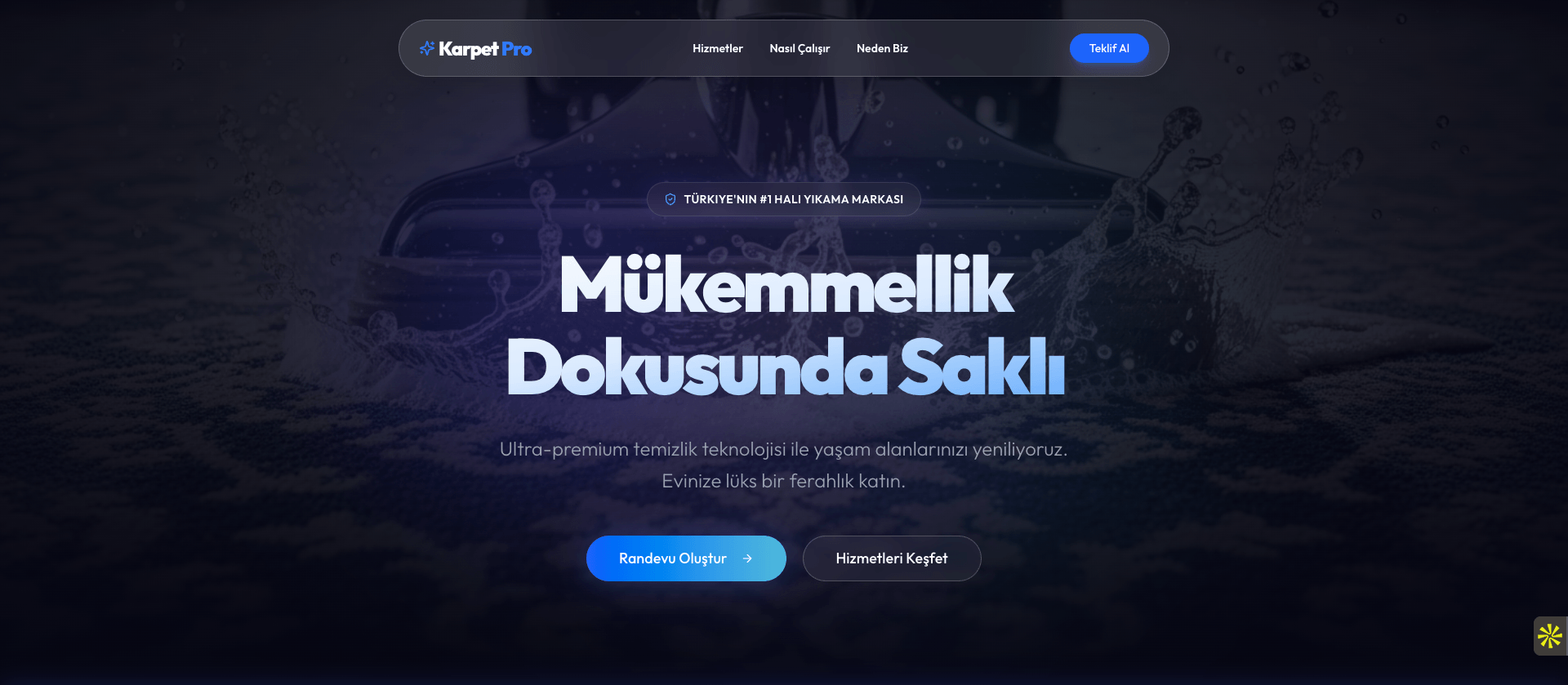 CleanPro Services website screenshot